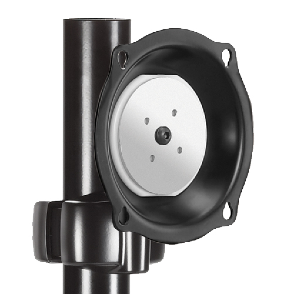 JPP210B Medium Pivot/Tilt Pole Mount, Black