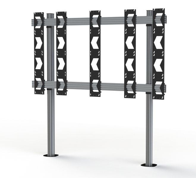 BT93UNIUPS-B-4X4/BB Bolt Down Stand for Unilumin UpanelS 4x4 dvLED Videowalls