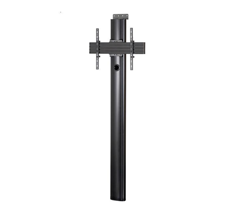 BT8701/B Premium Floor-to-Wall Single Screen UC Stand - 2m