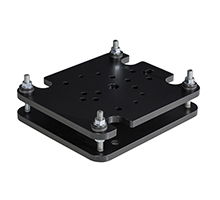 BT8380-AFB/B Bolt Down Floor Base With Level Adjustment
