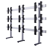 BT8370-3x360/BB Universal Videowall Stand - 3 x 3 (60")
