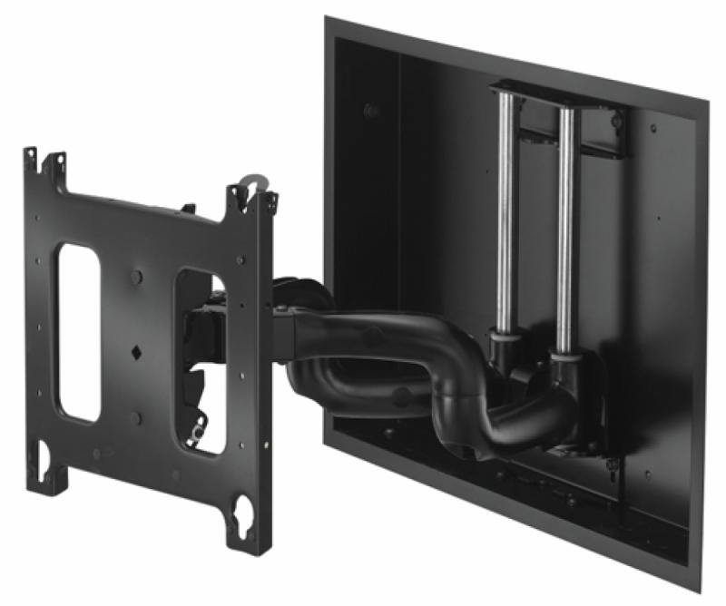 PNRIW2000B Large Low-Profile In-Wall Swing Arm Mount - 22 Inch (without interface)