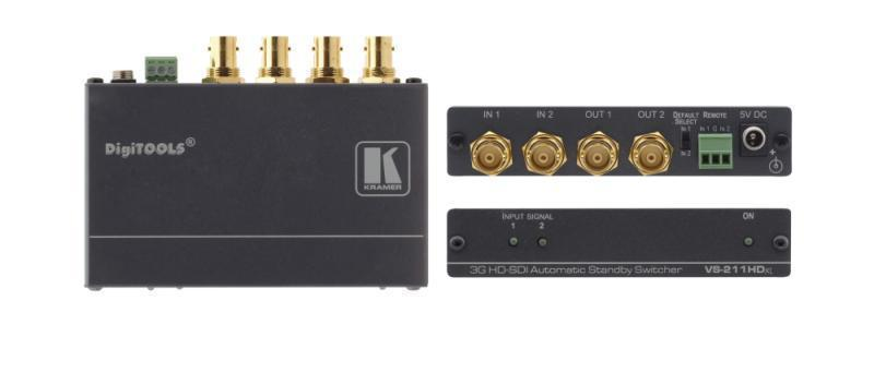 VS-211HDxl 2x1:2 SDI Auto Switcher