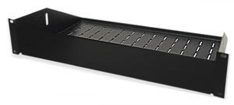 9031-2 Utility Vented Metal Shelf (Black)