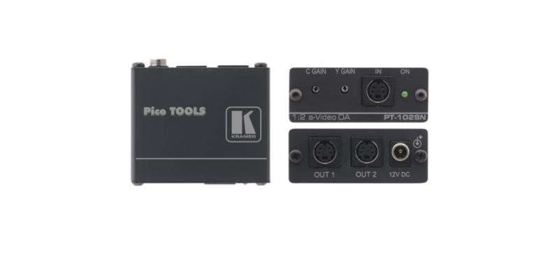 PT-102SN 1:2 s-Video Distribution Amplifier