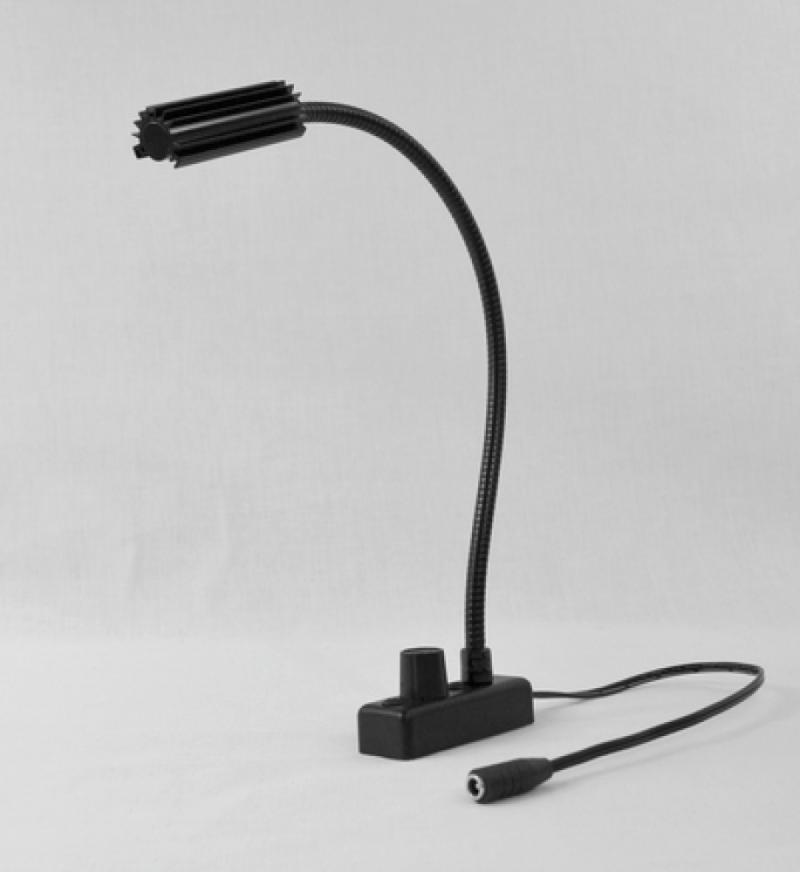 L-3/18A High Intensity 18" Permanently Attached Gooseneck Lampset - No Power Supply