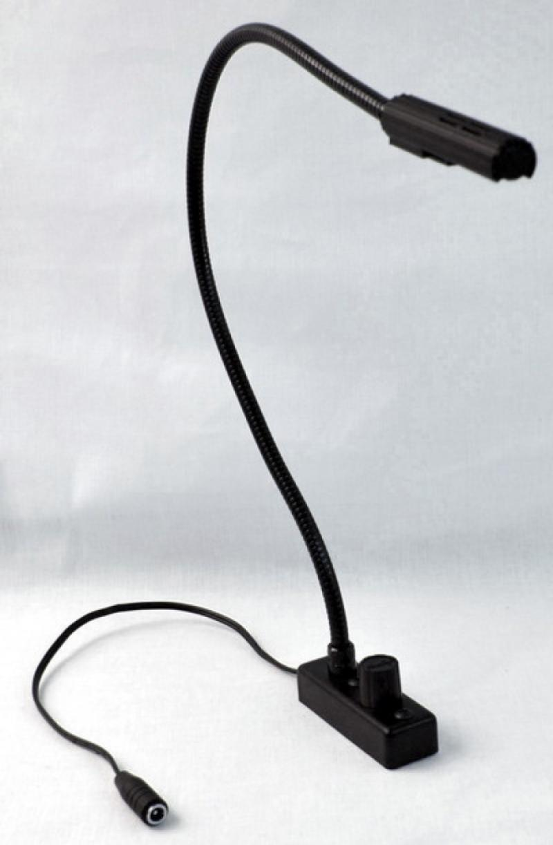 L-2/12A Low Intensity 12" Permanently Attached Gooseneck Lampset - No Power Supply