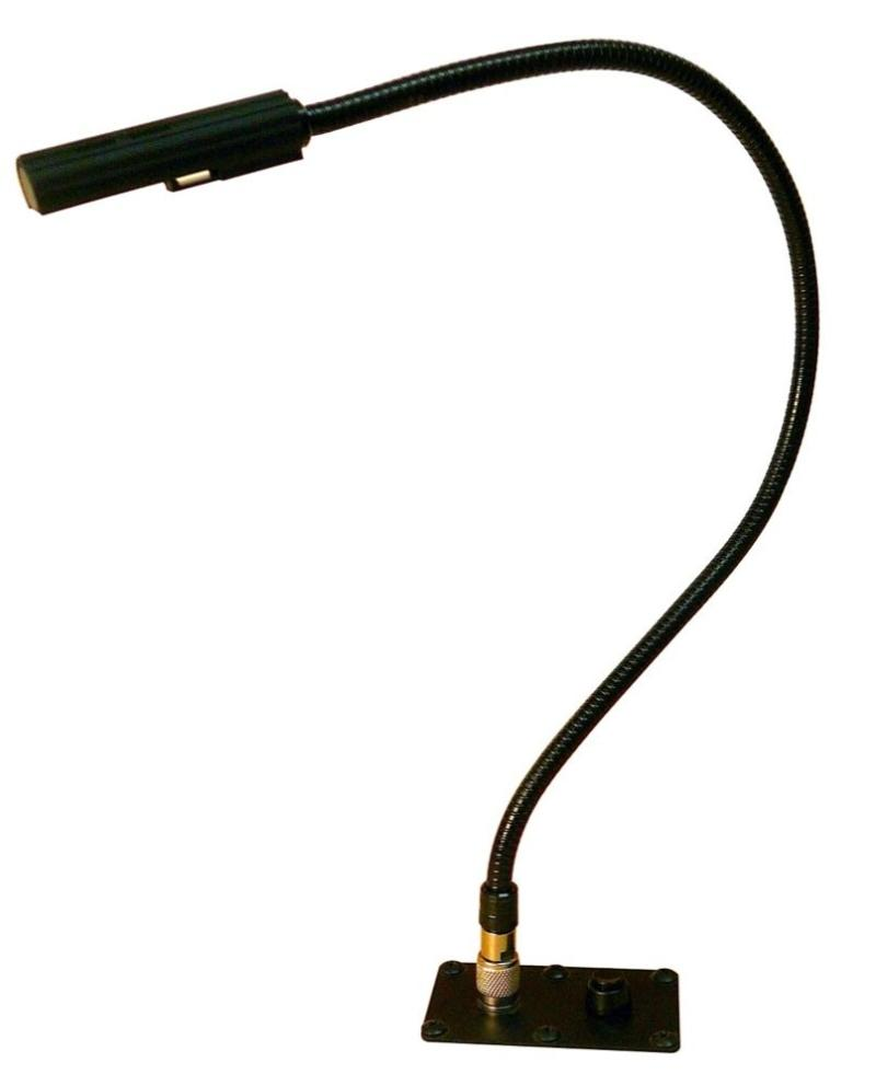 LA-18A-LED 18" Lectern Detachable Attached Flush Mount Gooseneck Lampset - No Power Supply