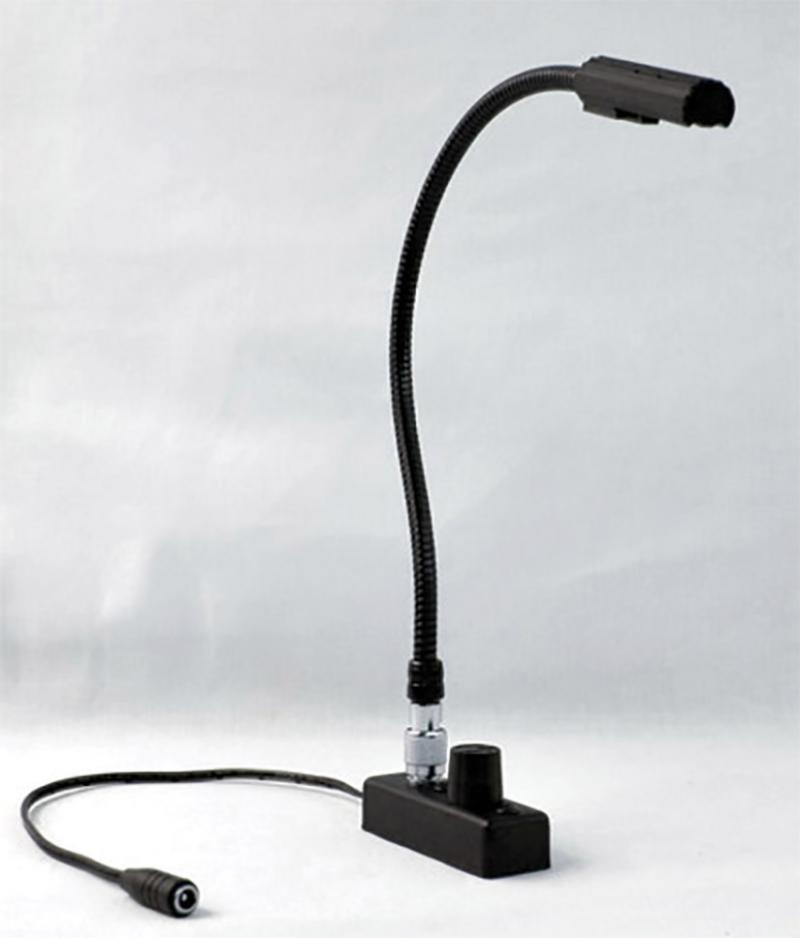 L-1/6A Low Intensity 6" Detachable BNC Gooseneck Lampset - No Power Supply