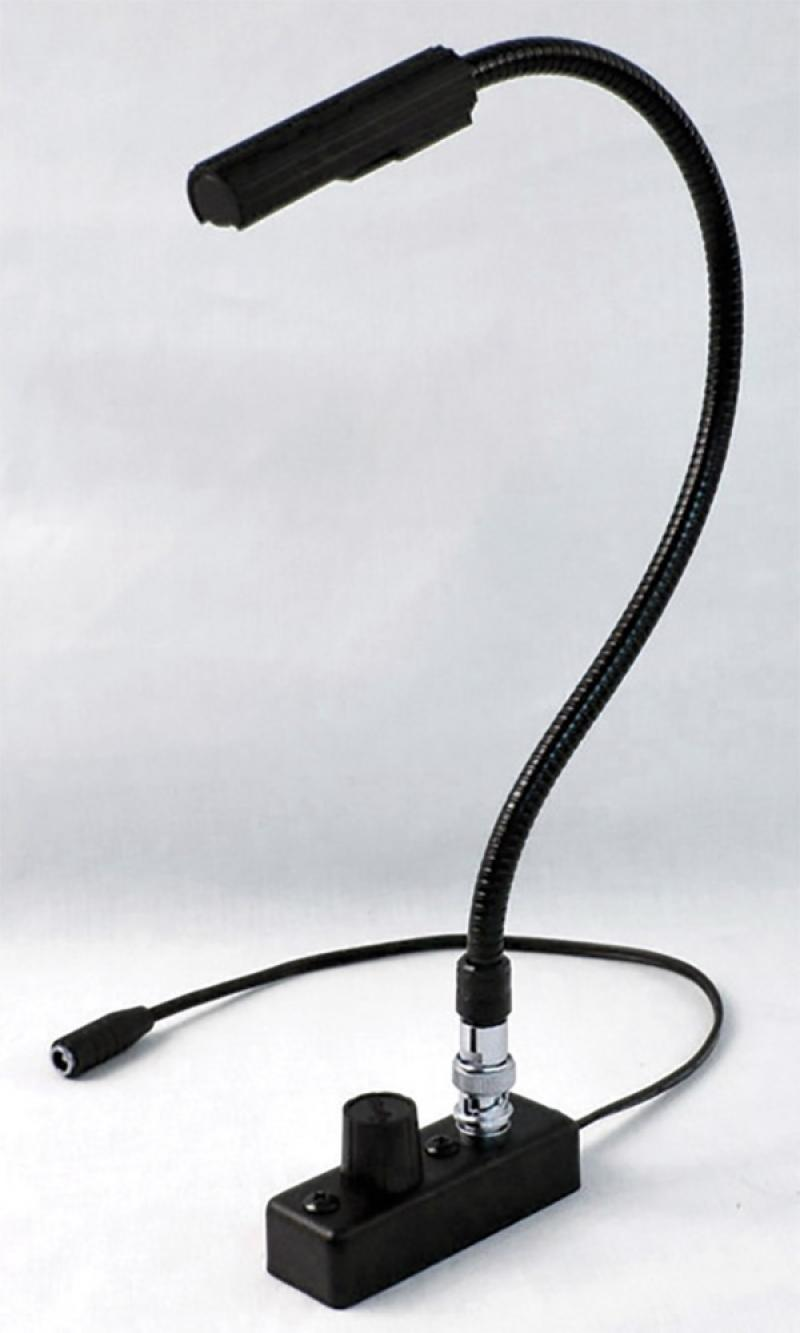 L-1/12A Low Intensity 12" Detachable BNC Gooseneck Lampset - No Power Supply