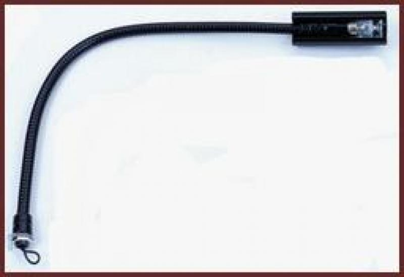 12P-HI 12" Intensity Gooseneck Lamp with Threaded Connector
