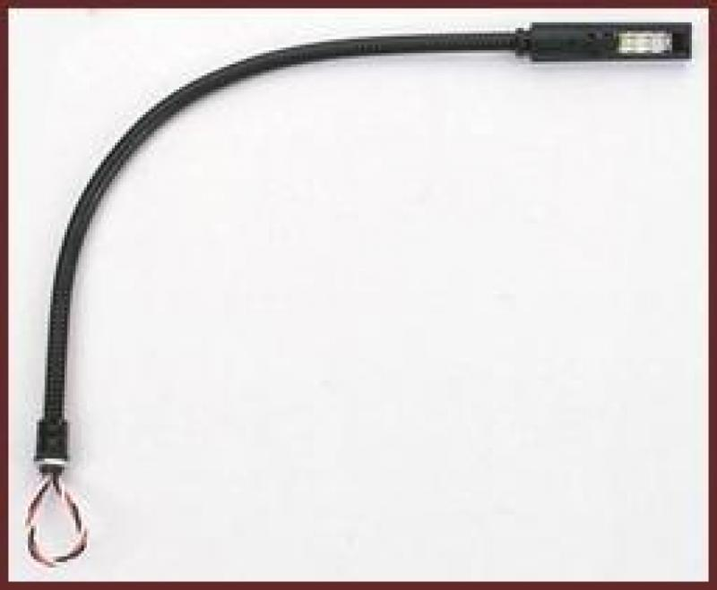 12P-LED 12 12" LED Gooseneck Lamp with Threaded Connector
