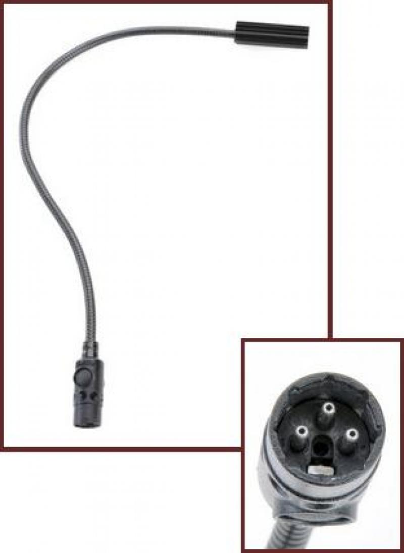 12X-HI 12" High Intensity Gooseneck Lamp with 3-Pin XLR Connector