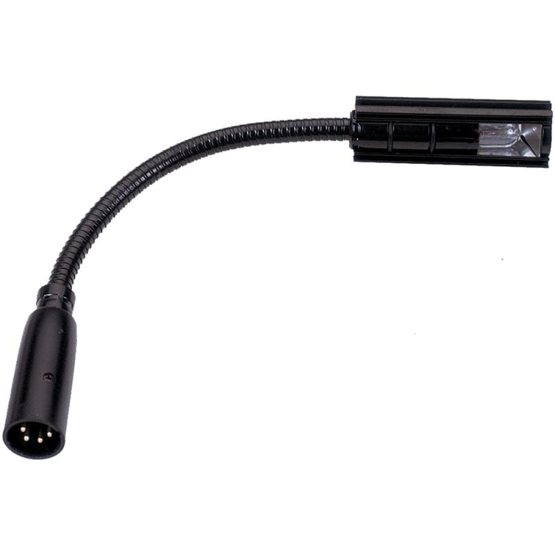 6X-4 6" Low Intensity Gooseneck Lamp with 4-Pin XLR Connector
