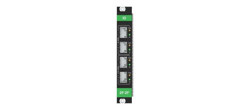 MC3-2F-2F 4K60 Fiber Optic 2xIN + 2xOUT Card