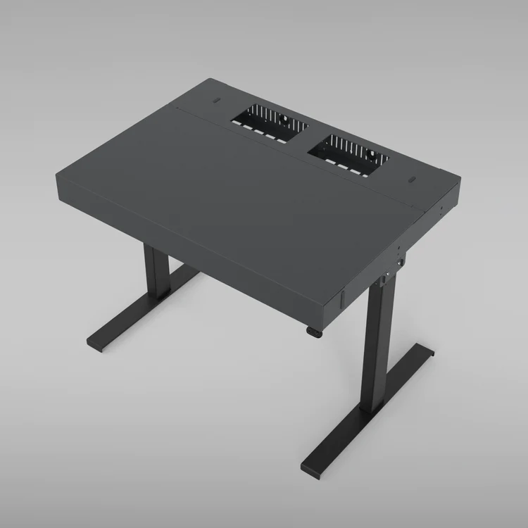 H920C-BG Lectern 4U - Black Grey