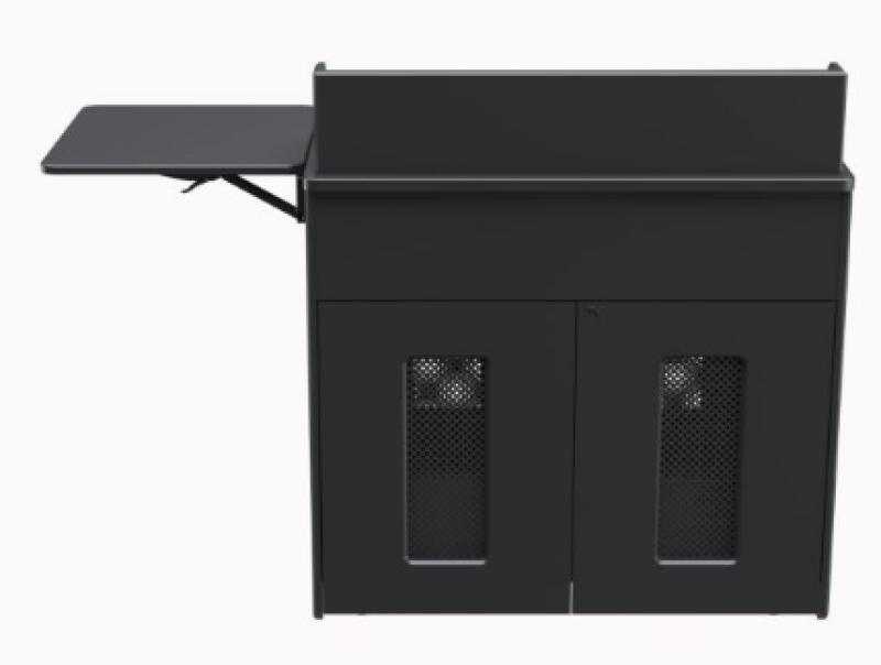 PD5107 EBT Dual Rack Mobile Instructor Station, Ebony