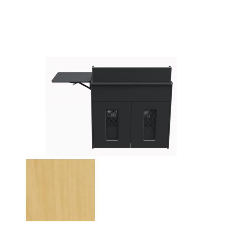 PD5107 FMT Dual Rack Mobile Instructor Station, Fusion Maple