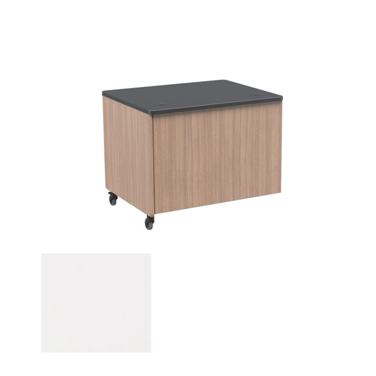 5104DE CWT Desk End - Crystal White