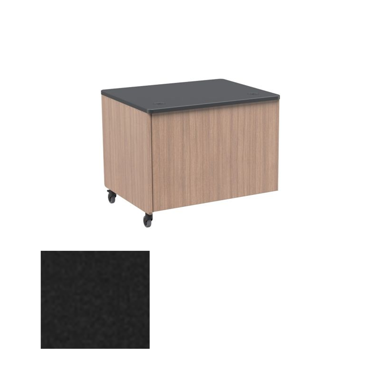 5104DE EBT Desk End - Ebony