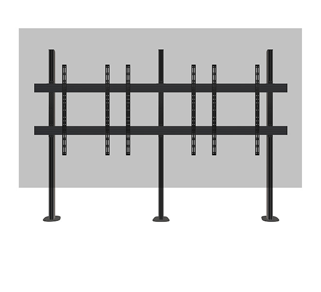 BT83LG163-B/BS Bolt-Down Stand For LG 163inch All-In-One LED Displays