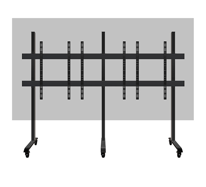 BT83LG163-M/BS Mobile Stand For LG 163inch All-In-One LED Displays