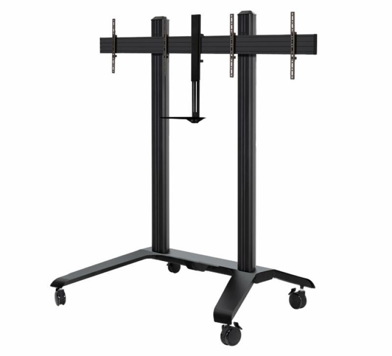 BT8516/B V2 Universal Twin Screen VC Trolley Stand Cart