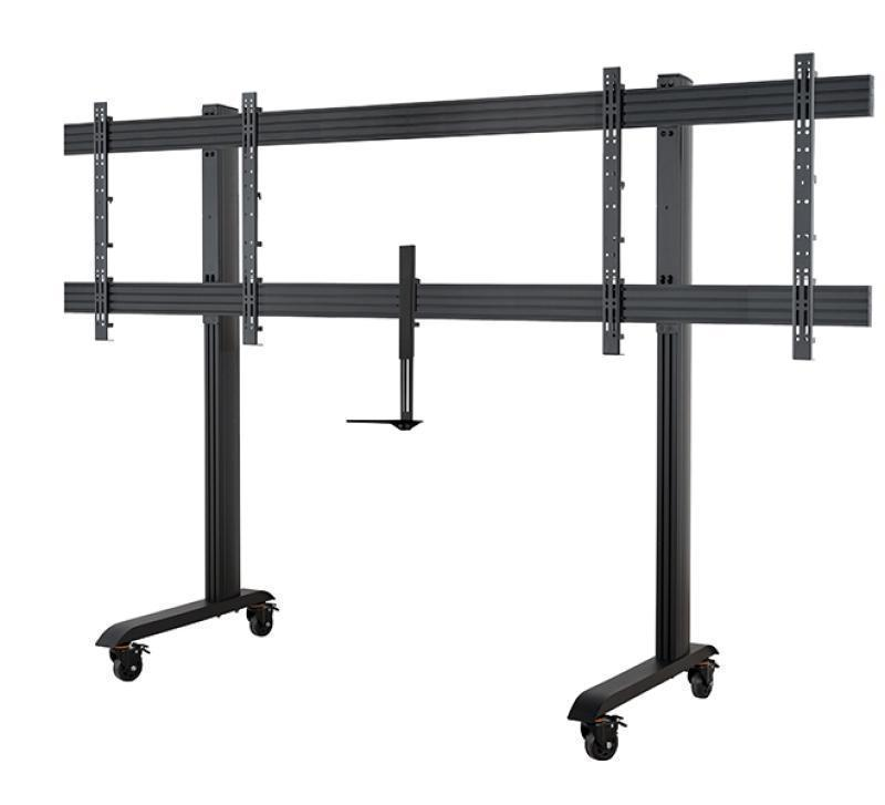 BT8518/BB XXL Twin Screen VC Trolley Stand Cart