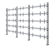 BT9372-LG-LSAC-5X5/BS 271 inch LG LSAC LED Bloc Ultimate Bolt-down Videowall Display