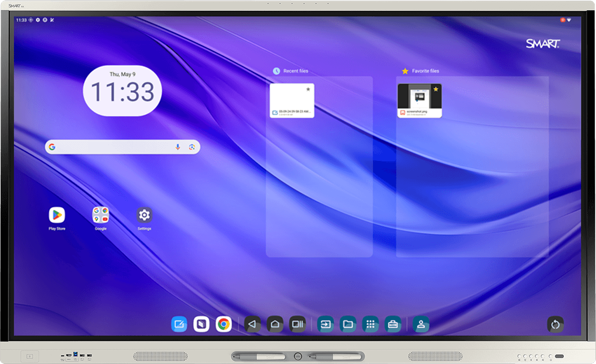 MX275-V5-PW SMART Board MX075-V5 Pro series interactive display with iQ