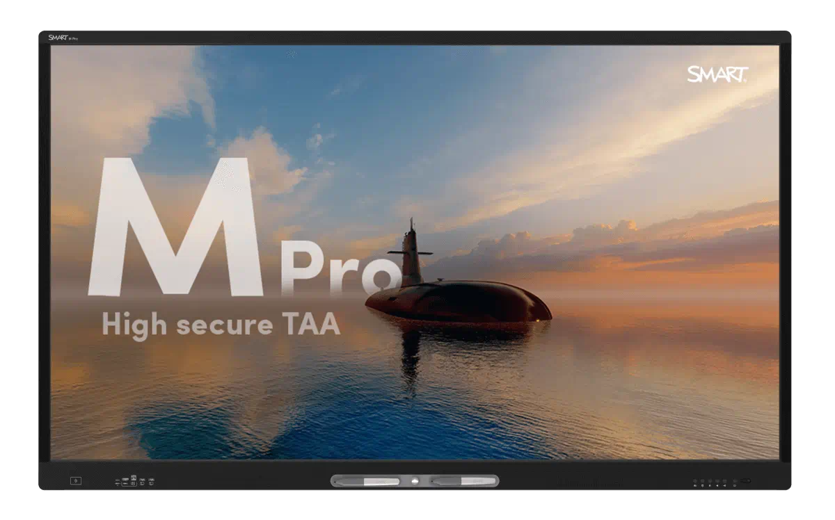 M486-V5-P SMART Board M086-V5 Pro interactive display, high secure, TAA
