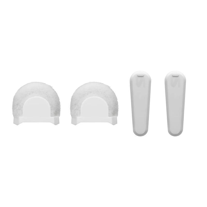 AMV-LAV-WS/W-KIT MoveMic White Windscreen & Clip (2 Pack)