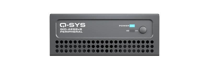 QIO-AES8x8 Digital Audio I/O Expander