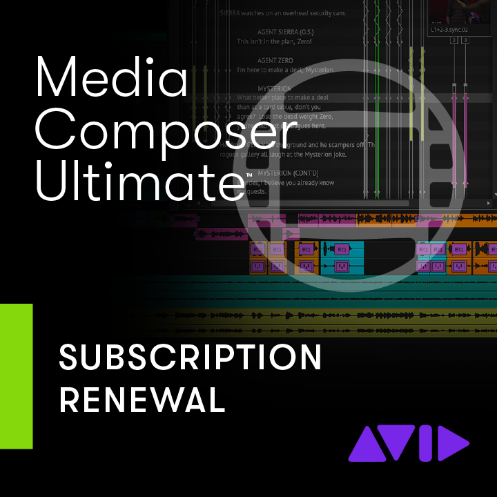 Media Composer - Subscription, Ultimate Version, 1-Year Subscription