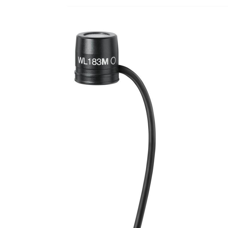 WL183MB/O-LM3 Lavalier Microphone, Omni, Black