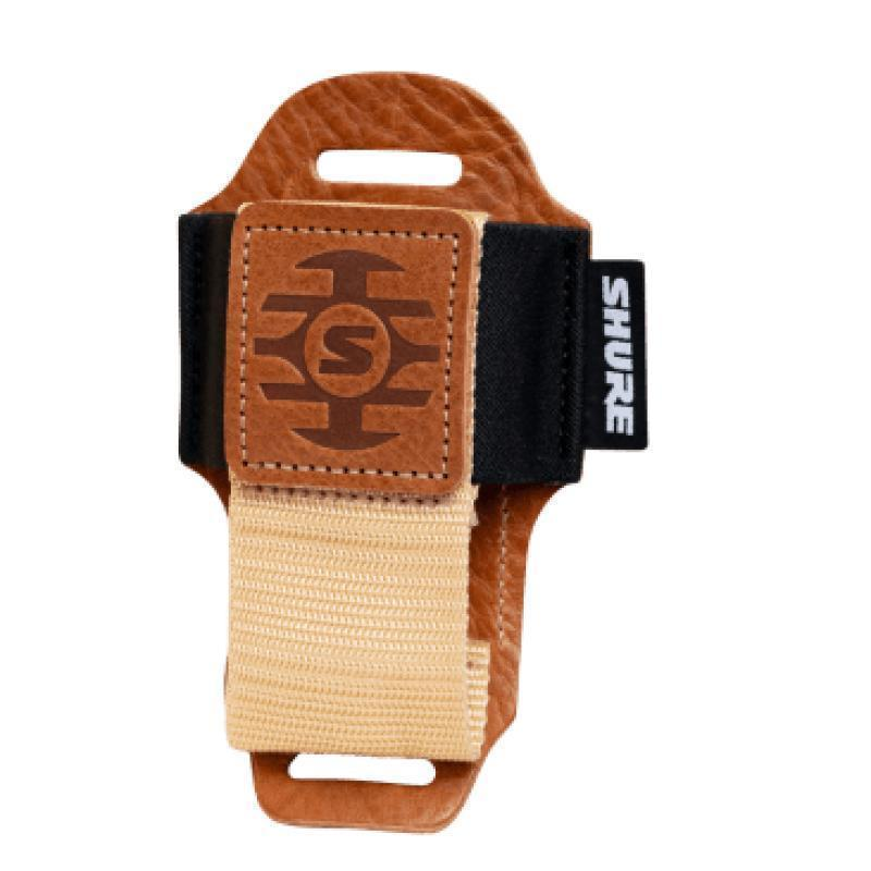 SH-BODYPACK-PTN-L Wireless Bodypack Transmitter Pouch, Tan