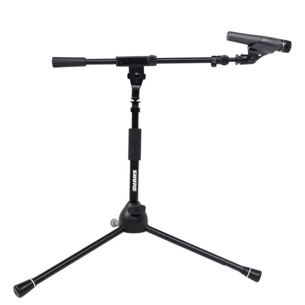 SH-TRIPODSTANDLP Low-Profile Tripod Mic Stand With Telescoping Boom