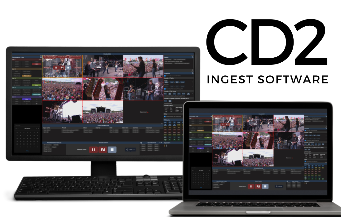 CD2 Ingest Software Annual Subscription - NDI/SRT/3G-12G SDI up to 4 channels of 1080