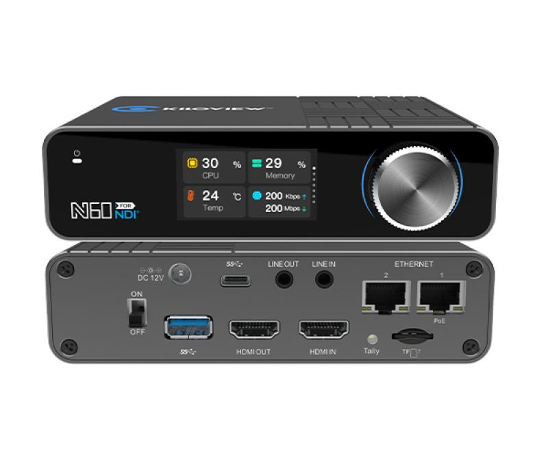 N60 4K HDMI/USB to NDI Bi-Directional Converter