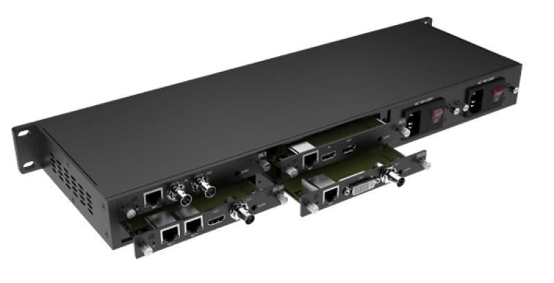 RU01 1U 4-slot Chassis