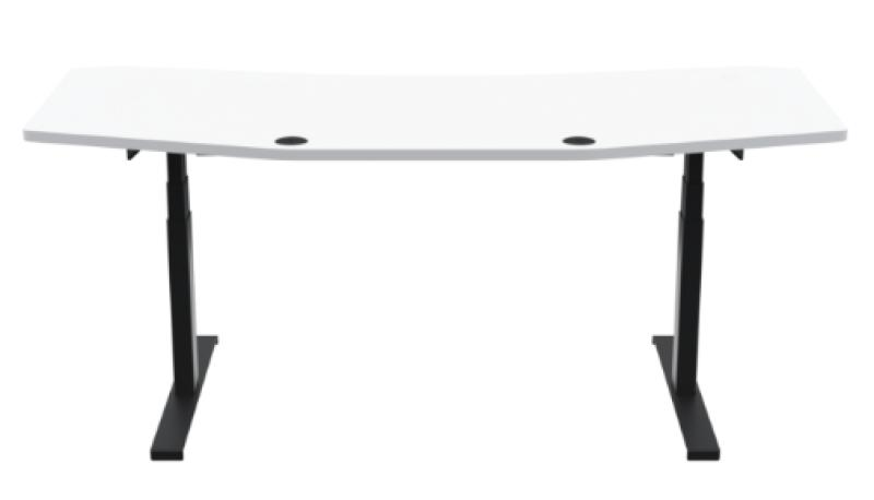 DS72W-LFT CWT Studio Standing Desk, Crystal White