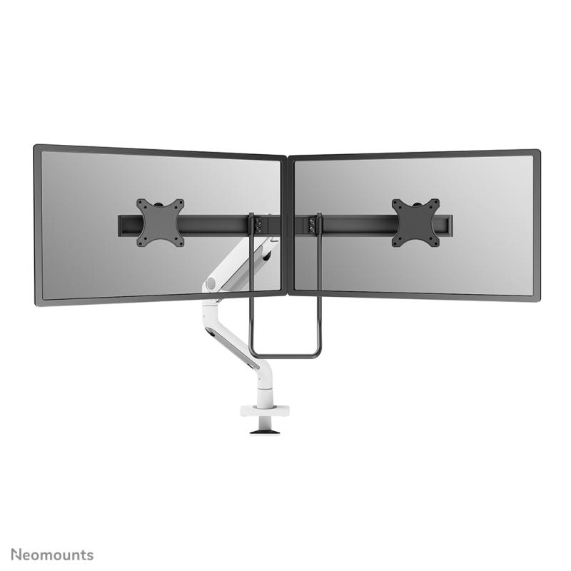DS75S-950WH2 NEXT One Dual Crossbar Monitor Arm 17-32" - gas spring