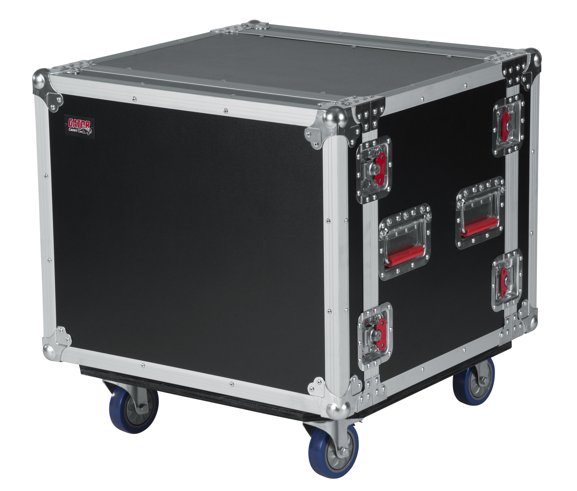 G-TOUR SHK8 CAS 8U Shock Road Rack Case with Casters