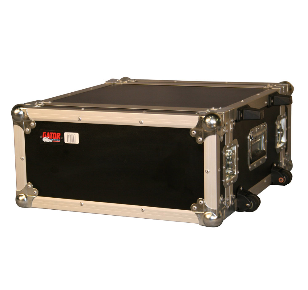 G-TOUR 4UW 4U, Standard Road Rack Case, with Wheels