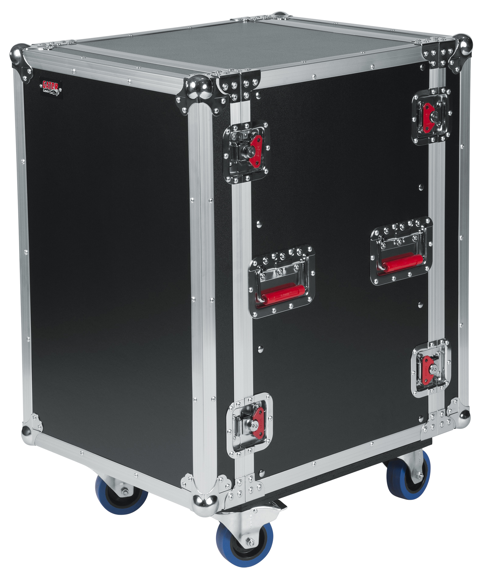 G-TOUR 16U CAST ATA Wood Flight Rack Case with Casters