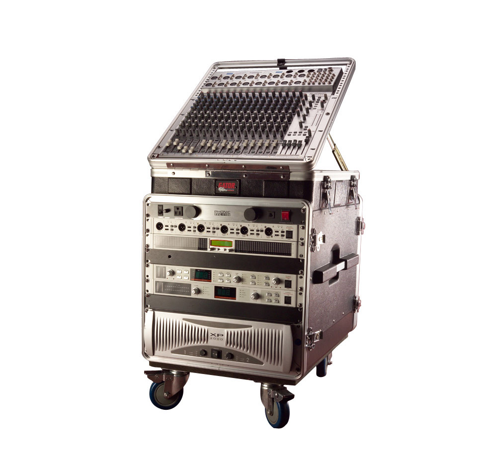 GRC-12X10 PU 12U Top, 10U Side Console Rack