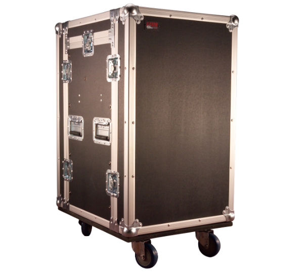 G-TOUR 10X14 PU 10U Top, 14U Side Road Rack Case