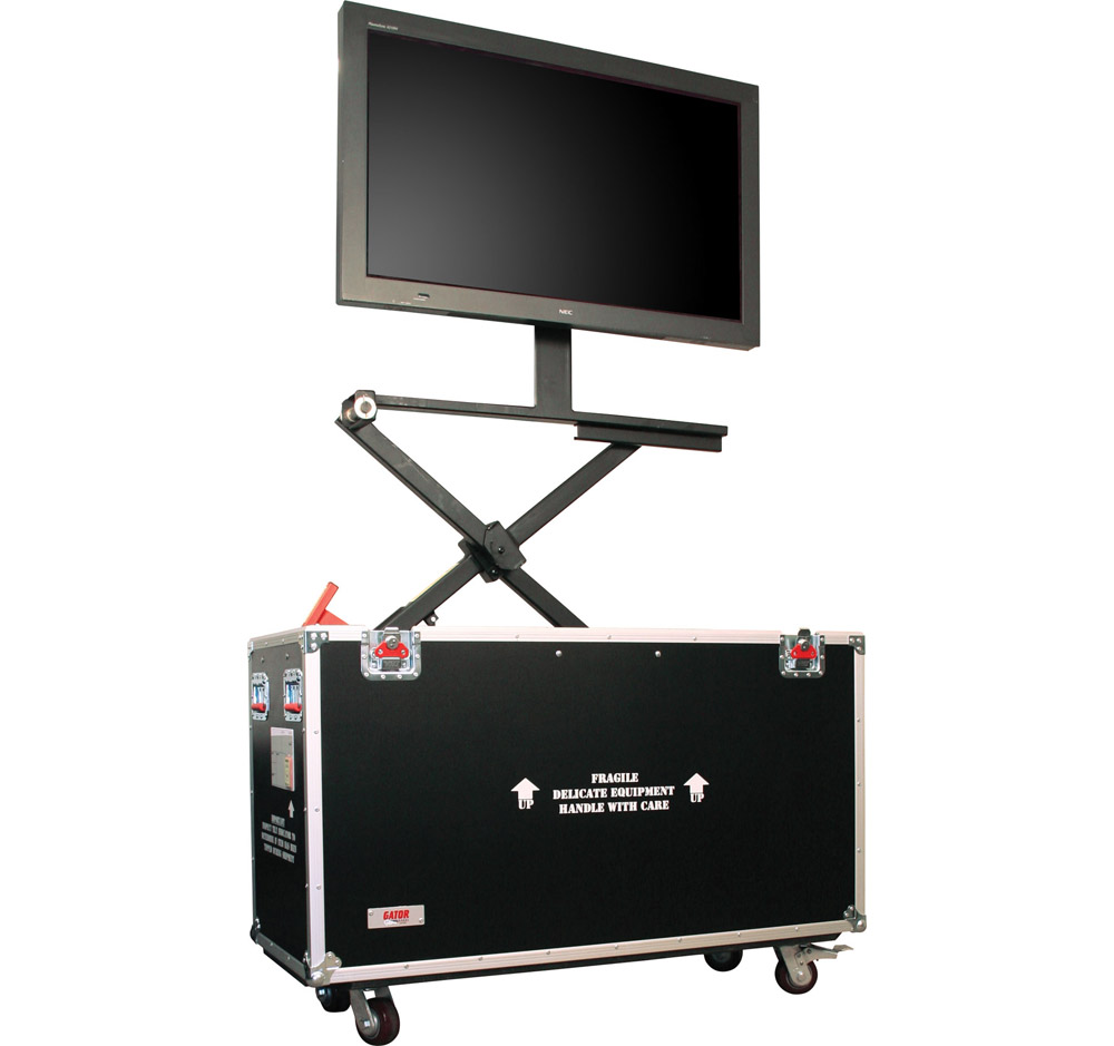 G-TOURLCDLIFT65 65″ LCD/Plasma Lift Road Case