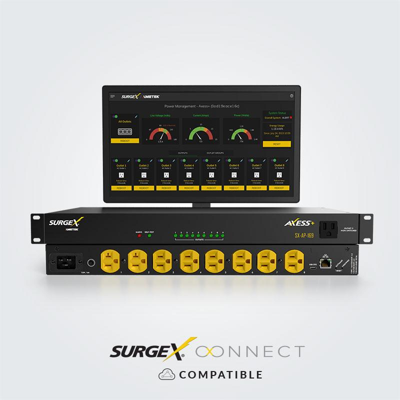 SX-AP-169 Axess+ IP Connected Surge Eliminator and Power Conditioner