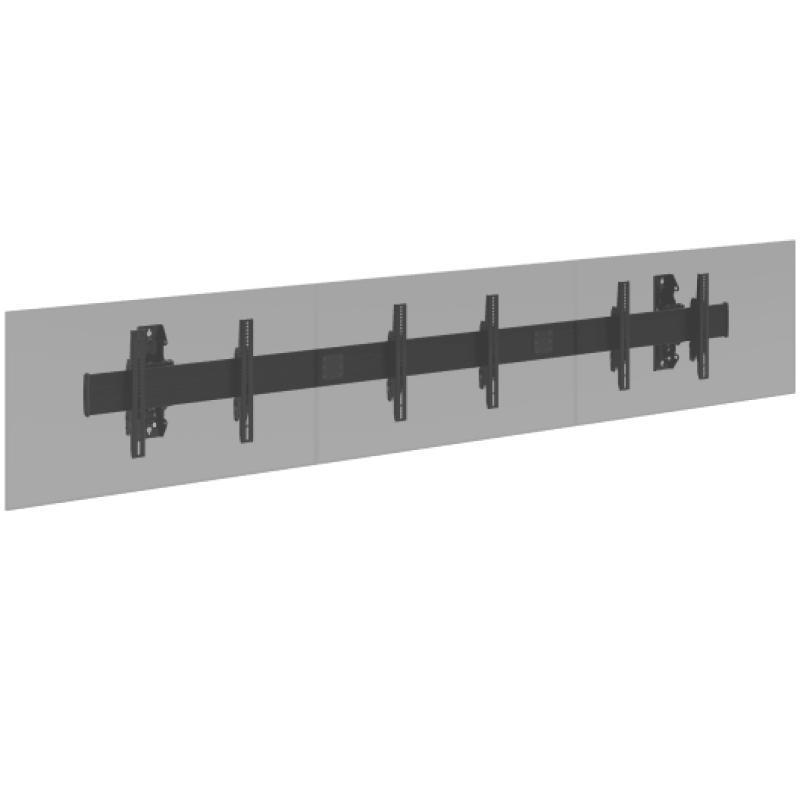 LWM3X1UM Fusion Large Wall 3X1 Modular Menu Board Mount